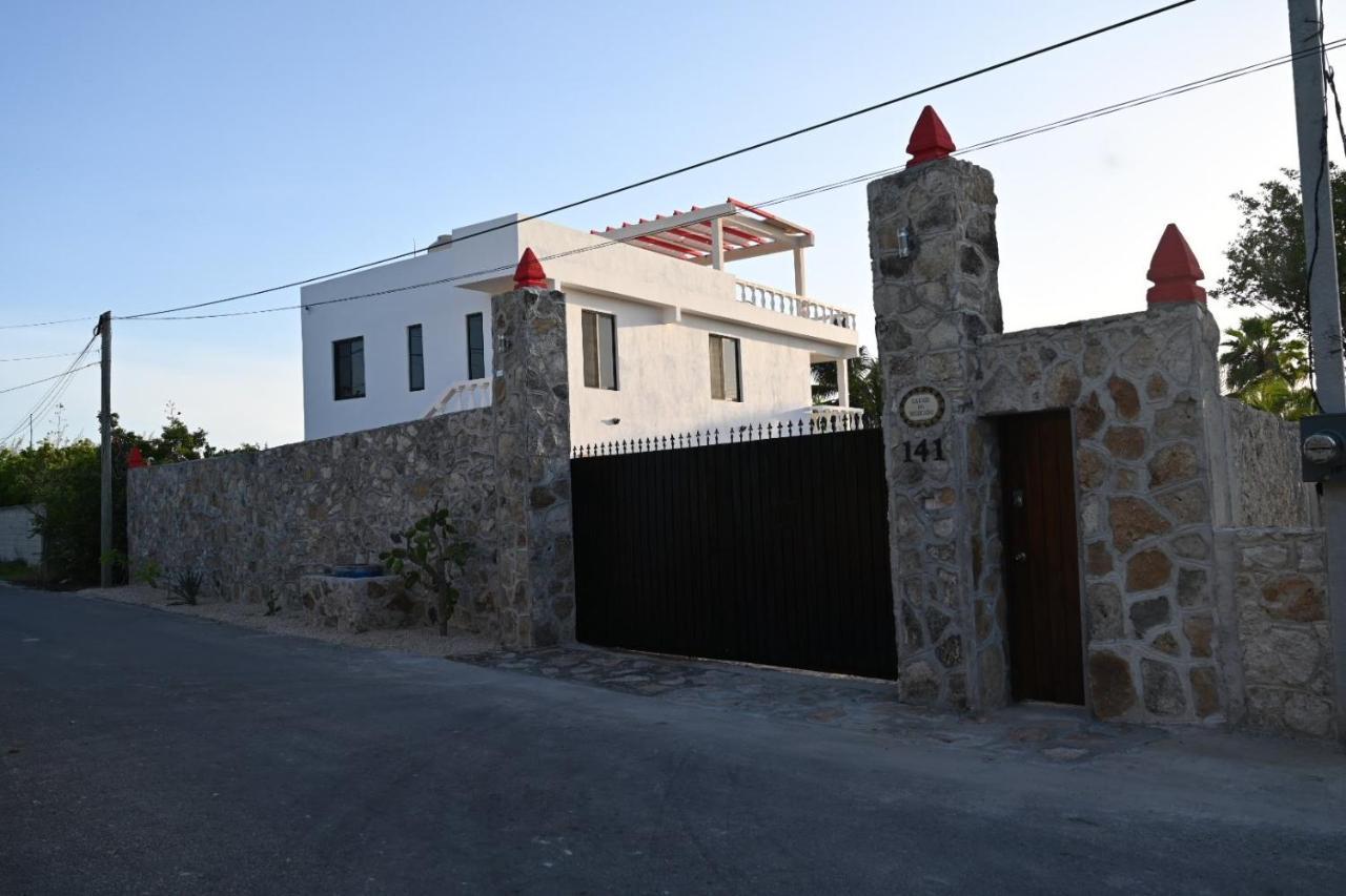 La Casa Del Mexicano Celestun Esterno foto