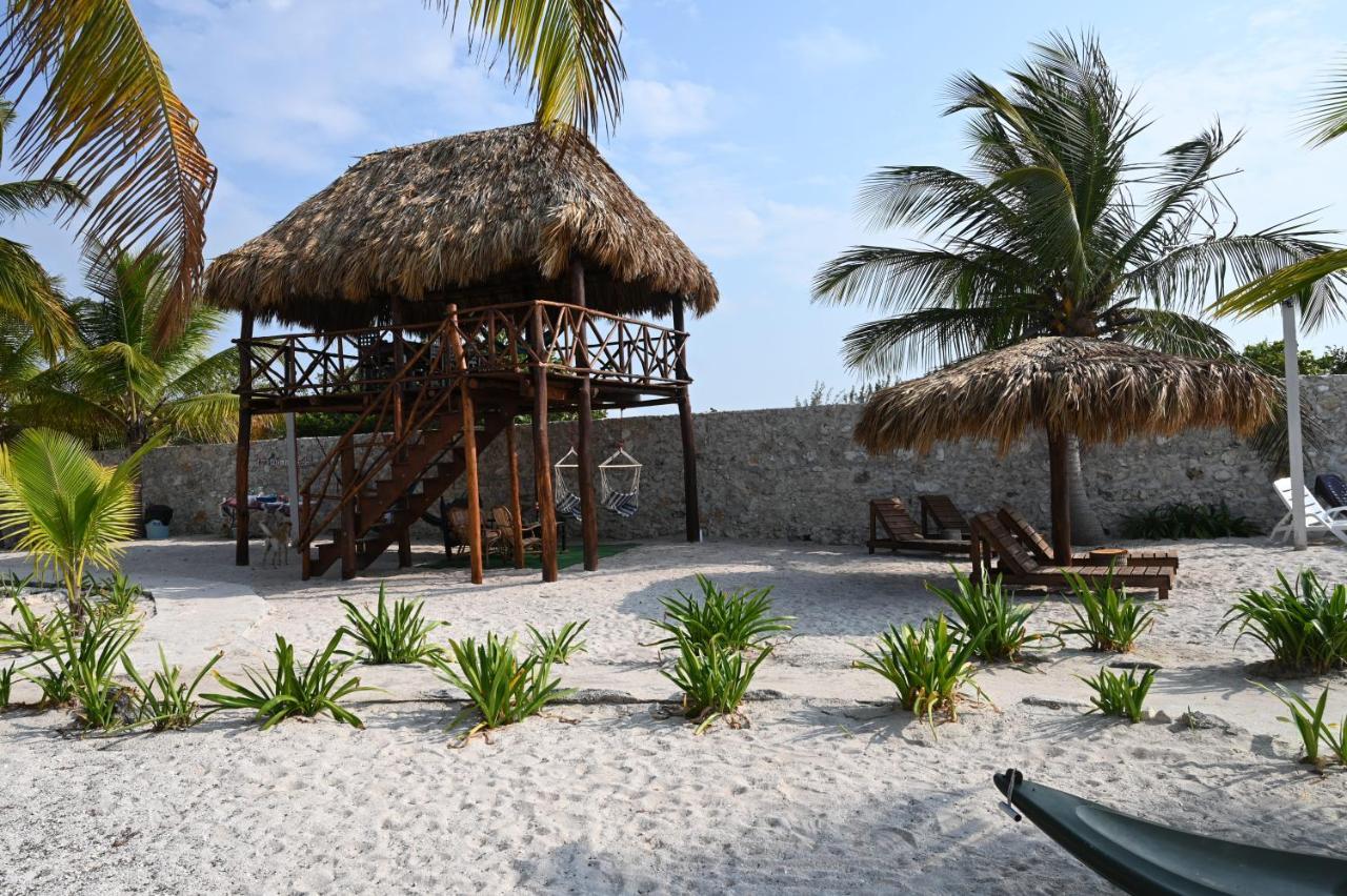 La Casa Del Mexicano Celestun Esterno foto