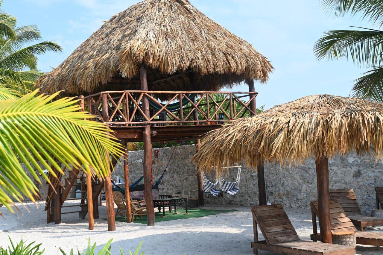 La Casa Del Mexicano Celestun Esterno foto