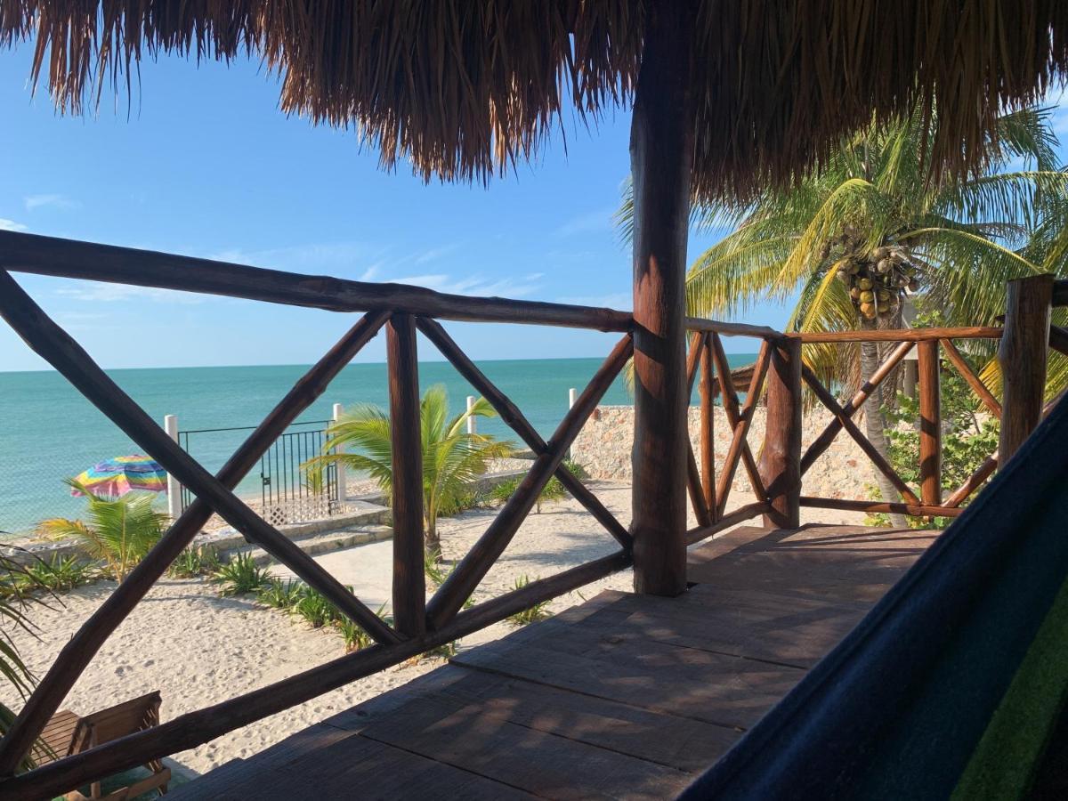La Casa Del Mexicano Celestun Esterno foto